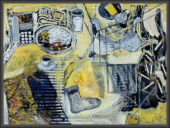 Untitled. 44" x 59" (112 x 149 cm). 1997. Oil on hardboard.